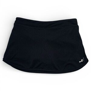 BCG Black Athletic Skort with Built-in Shorts - Size Large (12-14)